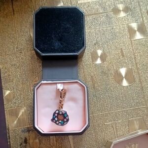 Donut with sprinkles charm